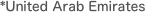 *United Arab Emirates