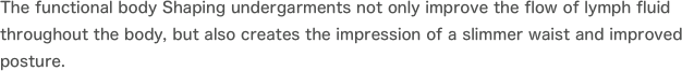The functional body Shaping undergarments